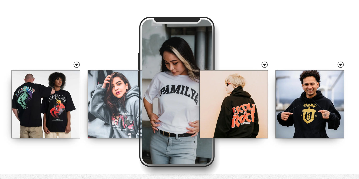 All-Over Print Apparel: T-Shirts, Women Dresses, Shirts Over Hoodies, Tank Tops, Crop Tops & More